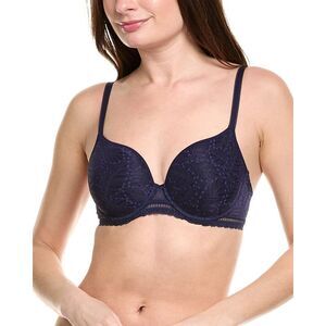 Simone Pérèle Womens Simone Perele Spacer Plunge Bra, Blue